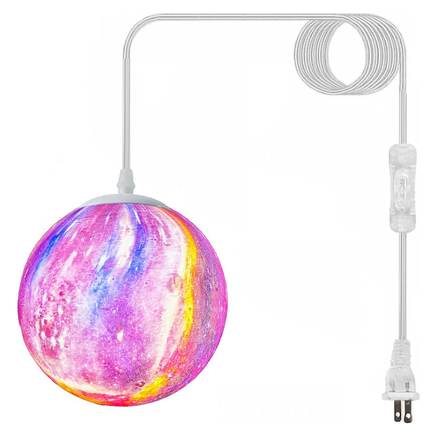JLOWCO Galaxy Moon Pendant Light
